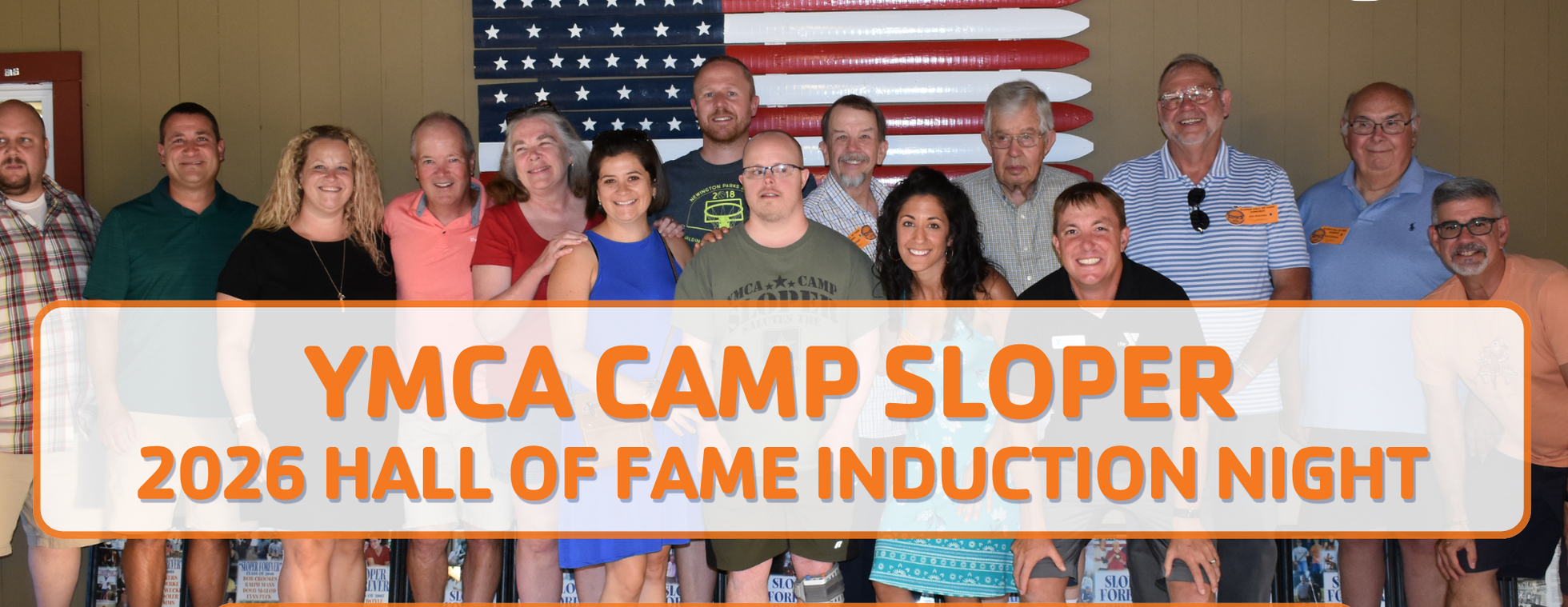 2026 YMCA Camp Sloper Hall of Fame Night